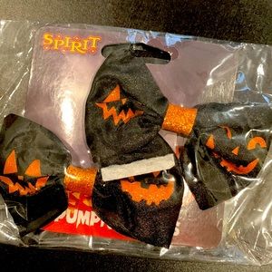 Pumpkin hair pins. BRAND NEW